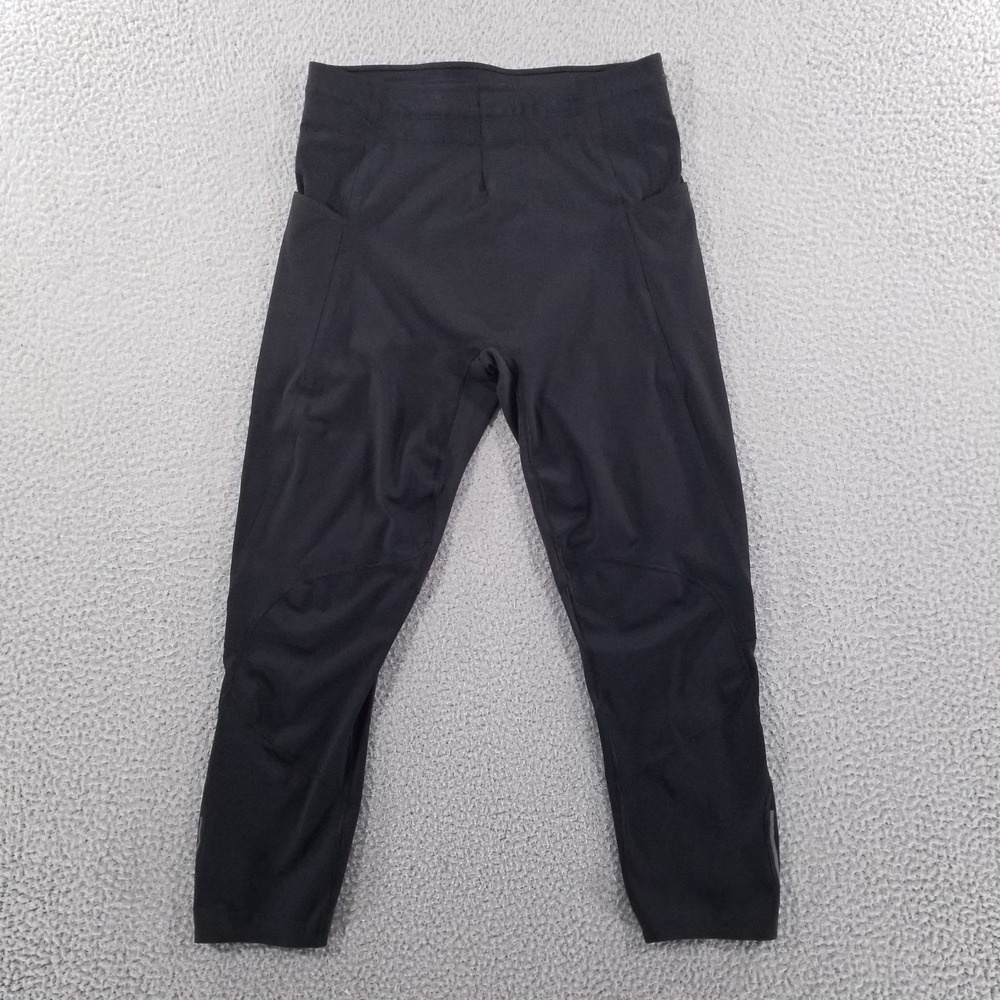 Lululemon Surge Tights Mens Medium Black 22" Running Athletic Stretch Jogging